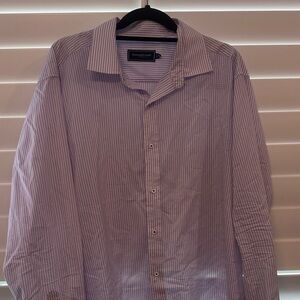 Vineyard Vines Men’s Striped Purple Shirt
